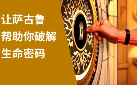 让萨古鲁帮助你破解生命密码