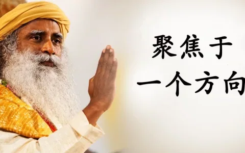 将自己聚焦于一个方向