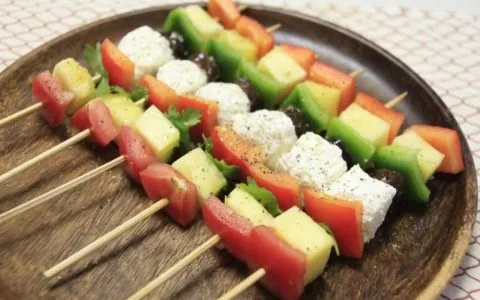 瑜伽练习者食谱丨印度奶酪蔬菜串串