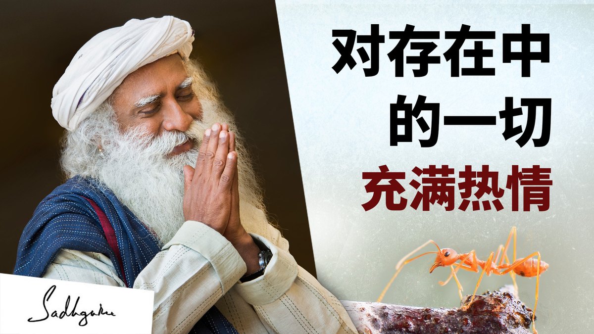 对存在中的一切充满热情