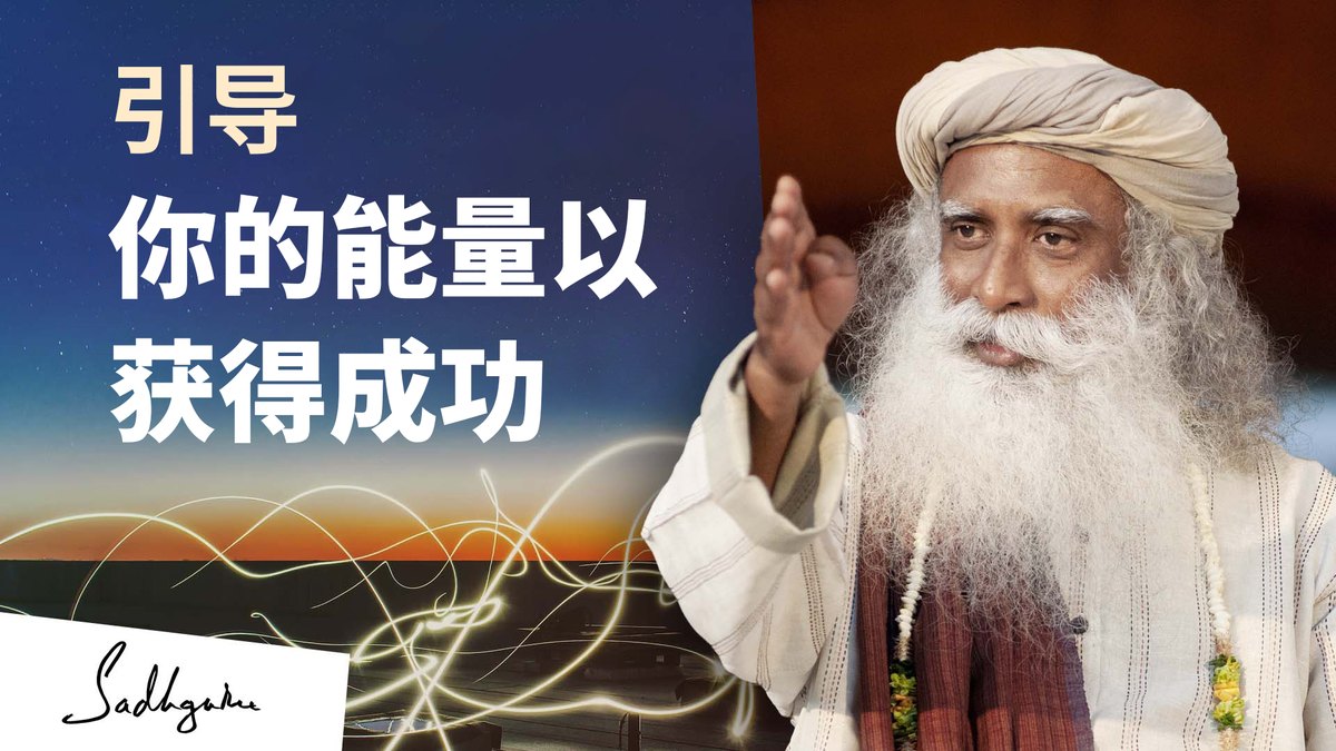 引导你的能量走向成功