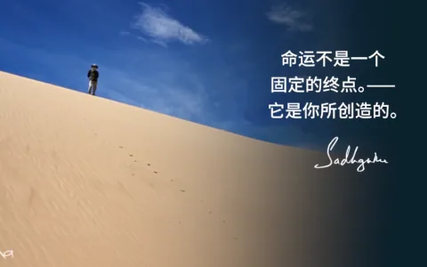 没有奋斗就没有塑造自己命运的特权