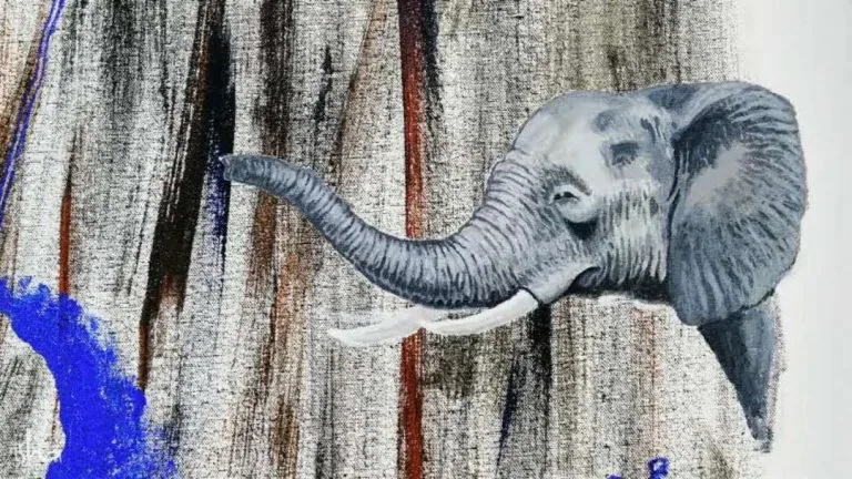 一系列萨古鲁的画作将被拍卖,以支持疫情慈善活动